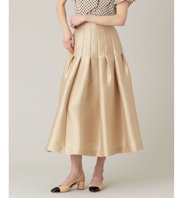 LOULOU WILLOUGHBY「【LOULOU WILLOUGHBY】◇ジップアップタックスカート」|スカート|