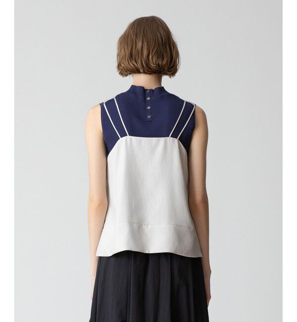 allureville「シルキーツイルタンクキャミソール」|シャツ・ブラウス|