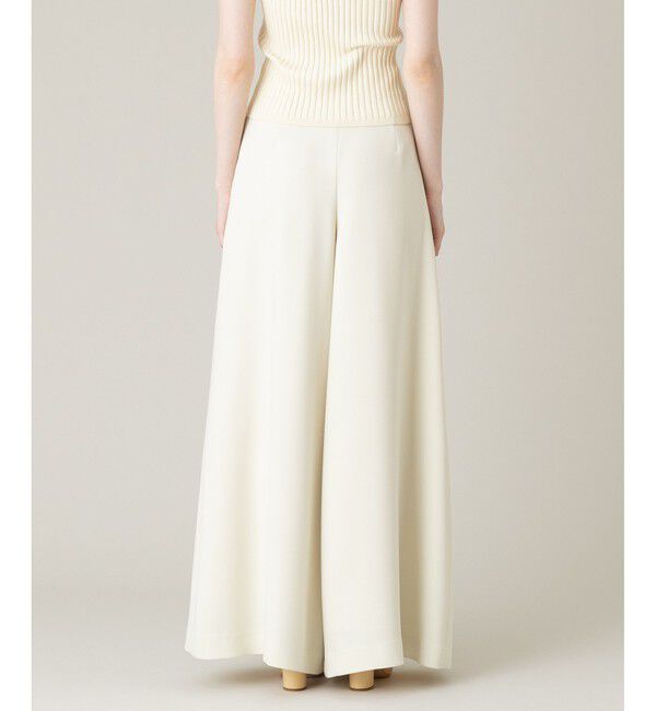 LOULOU WILLOUGHBY「【LOULOU WILLOUGHBY】ジョーゼットタックワイドパンツ」|その他|