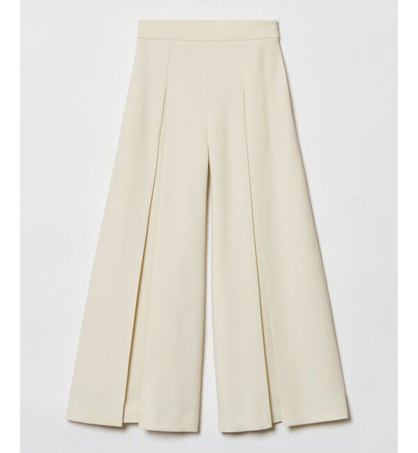LOULOU WILLOUGHBY「【LOULOU WILLOUGHBY】ジョーゼットタックワイドパンツ」|その他|