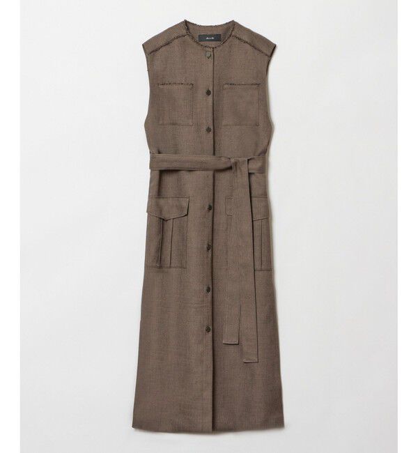 allureville「メランジミニヘリンボンジレワンピース」|ワンピース|