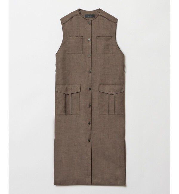 allureville「メランジミニヘリンボンジレワンピース」|ワンピース|