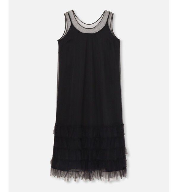 allureville「チュールフリルティアードワンピース」|ワンピース|