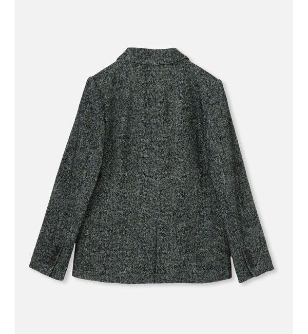 allureville「◇ ヘリンボンツイードテーラードジャケット」|テーラードジャケット|