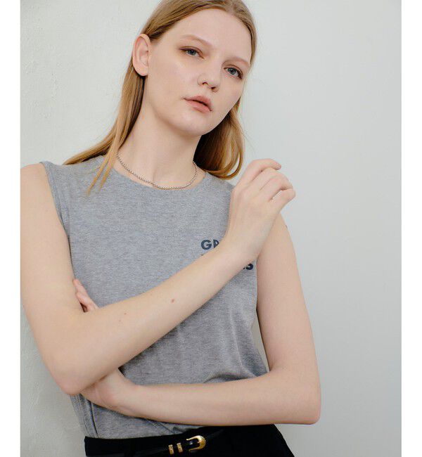 allureville「サイドロゴノースリーブTシャツ」|その他|