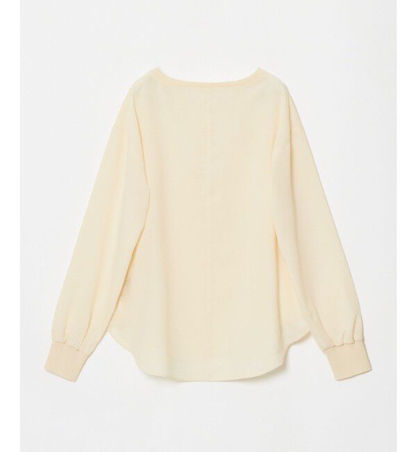 allureville「リブカフスプルオーバーブラウス」|シャツ・ブラウス|