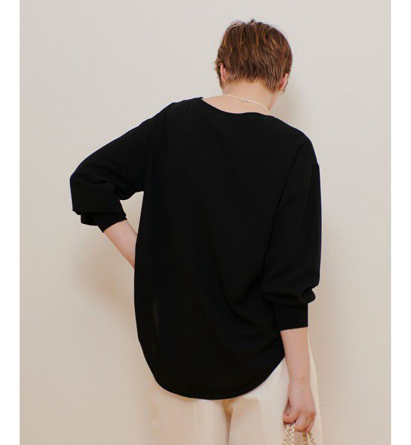 allureville「リブカフスプルオーバーブラウス」|シャツ・ブラウス|