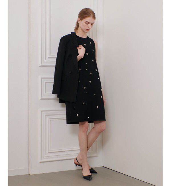 LOULOU WILLOUGHBY「【LOULOU WILLOUGHBY】ジュエルワンピース」|ワンピース|