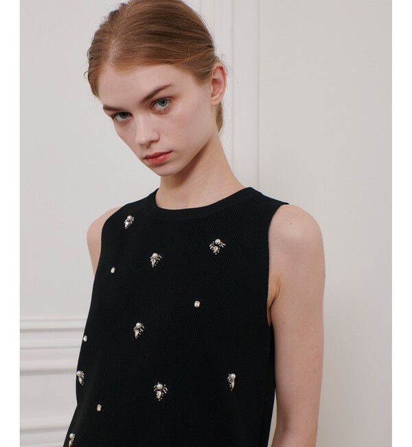 LOULOU WILLOUGHBY「【LOULOU WILLOUGHBY】ジュエルワンピース」|ワンピース|