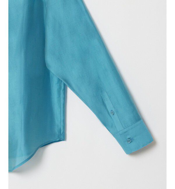 allureville「ナチュラルオーガンジーシャツブラウス」|シャツ・ブラウス|