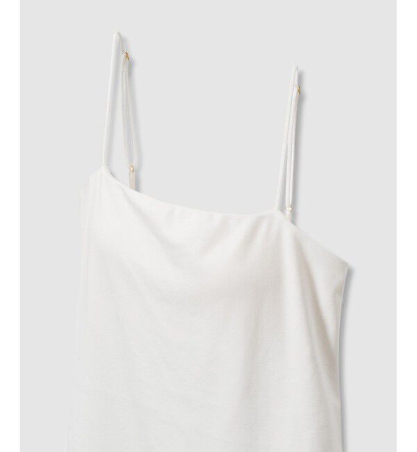 allureville「スクエアネックカップインキャミソール」|Tシャツ・カットソー|