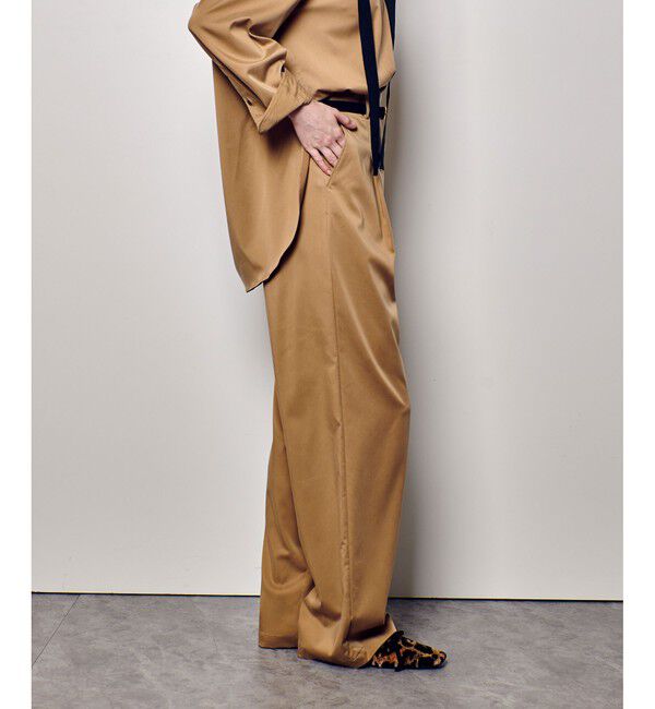 allureville「フィブリルタックパンツ」|チノ|