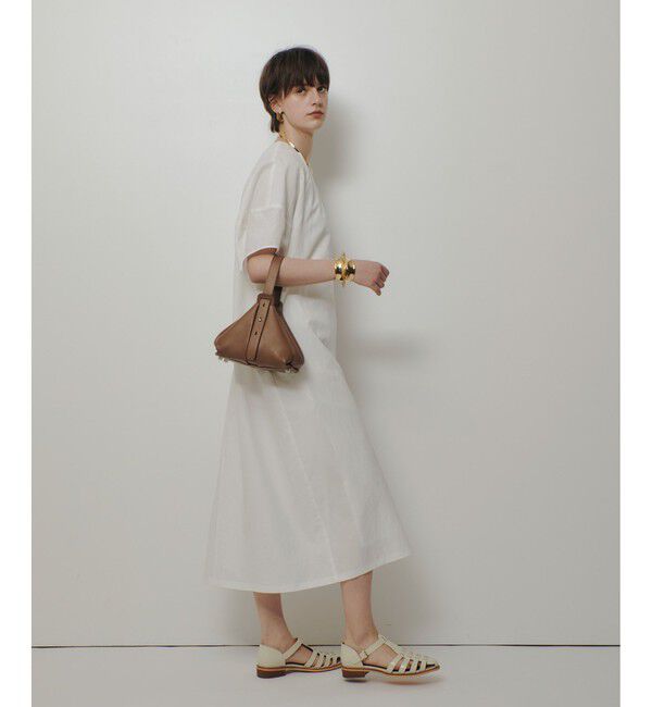 allureville「リネンラミーコクーンワンピース」|ワンピース|