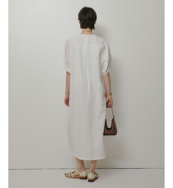 allureville「リネンラミーコクーンワンピース」|ワンピース|