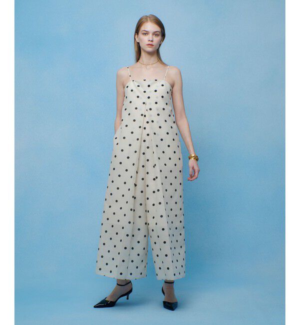 LOULOU WILLOUGHBY「【LOULOU WILLOUGHBY】オーガンドットオールインワン」|オールインワン|