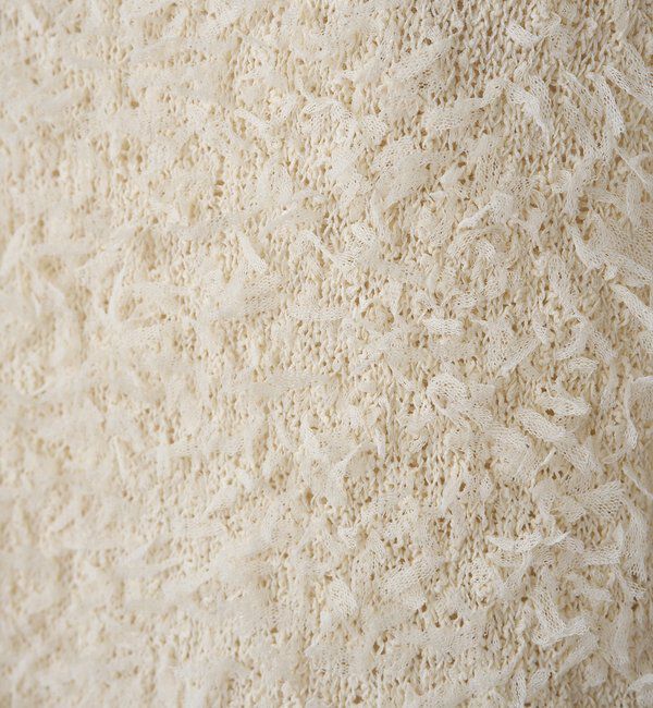  「リボンヤーンビスチェ」|ニット・セーター|