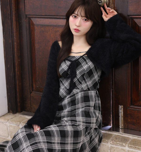  「ボレロセットイレヘムワンピース」|ワンピース|