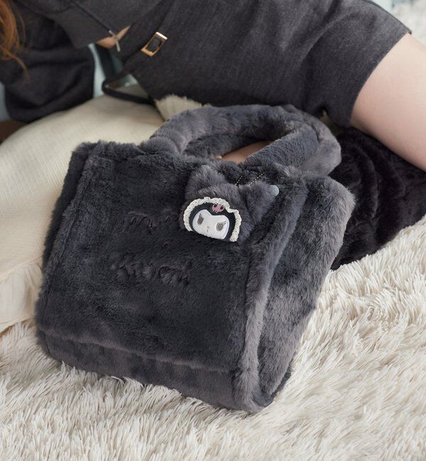  「【マイメロディ／クロミコラボ】チャーム付きファーミニトートバッグ」|ショルダー・メッセンジャー|