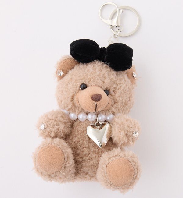  「リボン付きベアバッグチャーム」|その他|
