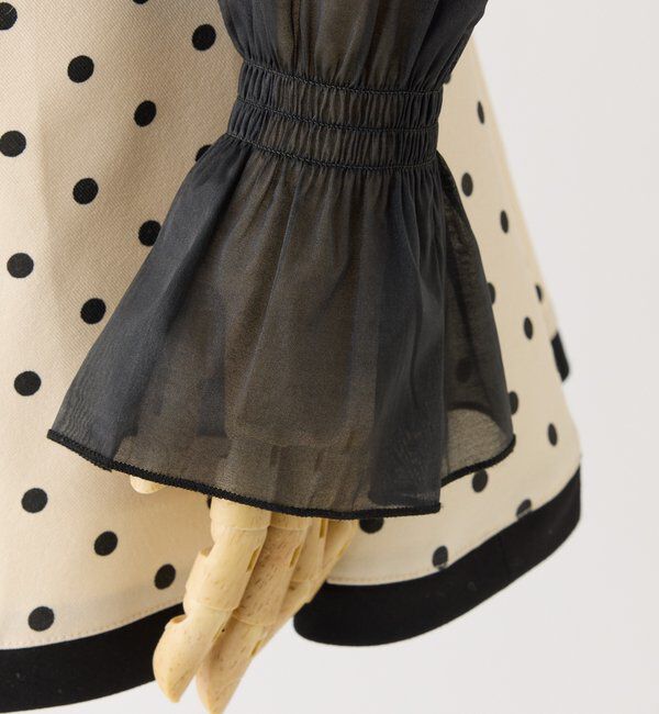  「袖取り外し可能ミニワンピース」|ワンピース|