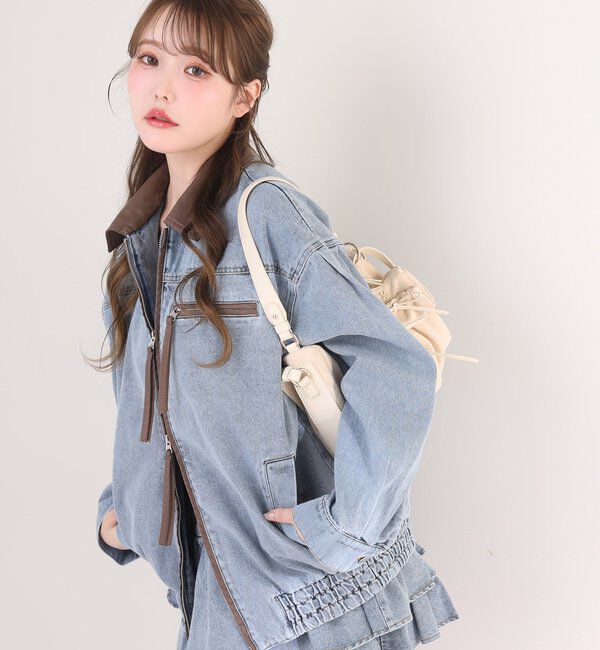  「【REVIVAL】WEB限定/セットアップ対応/ティアードミニスカート」|スカート|