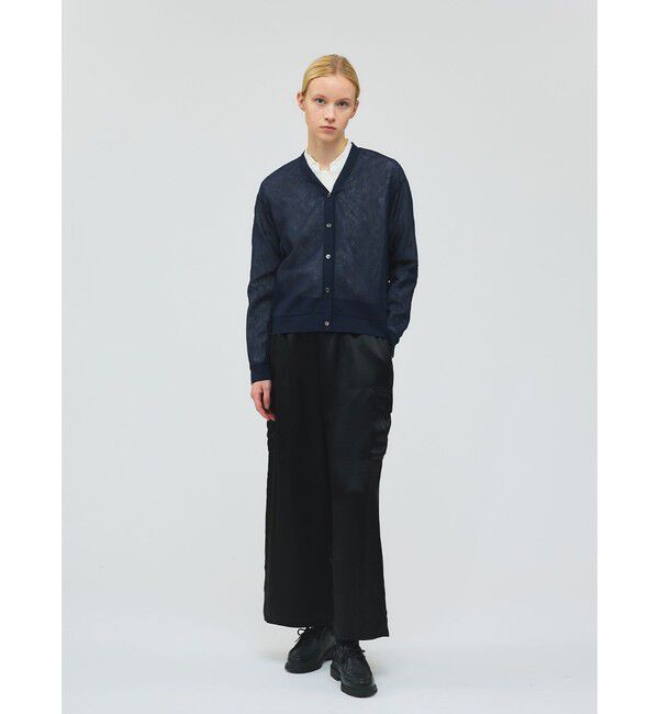 mizuiro ind「mizuiro ind サテンカーゴパンツ」|その他|