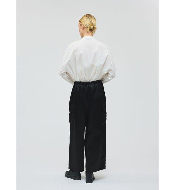 mizuiro ind「mizuiro ind サテンカーゴパンツ」|その他|