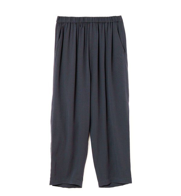 mizuiro ind「mizuiro ind T/Rタックイージーパンツ」|その他|ネイビー