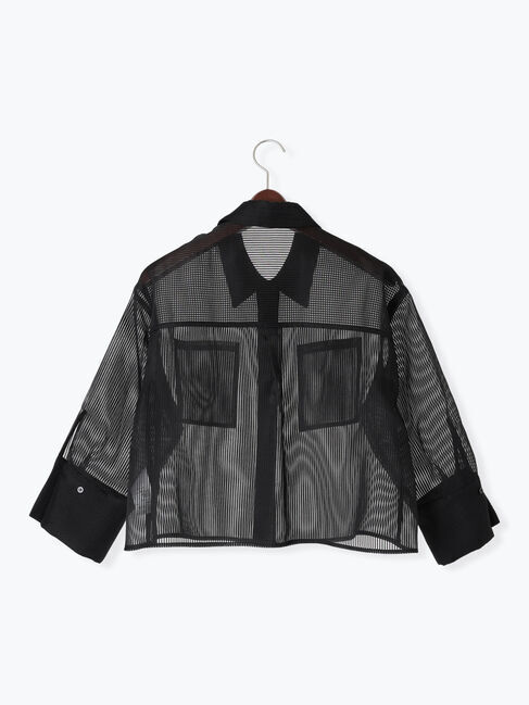 Te chichi「シアーコードストライプシャツジャケット」|その他|