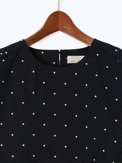 Te chichi「リネンライクドットブラウス」|シャツ・ブラウス|