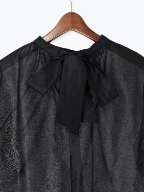 Te chichi「レザーライクバックリボンブラウス」|シャツ・ブラウス|