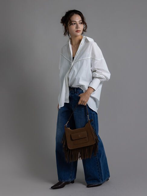 Te chichi「【EDWIN別注】ワイドデニムパンツ」|その他|