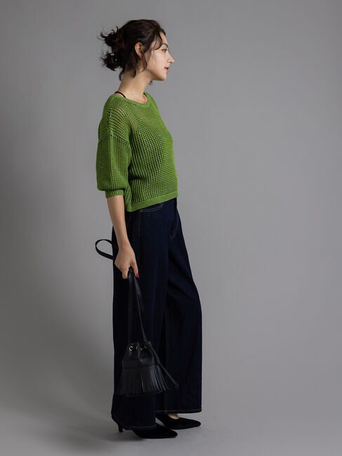 Te chichi「【EDWIN別注】ワイドデニムパンツ」|その他|