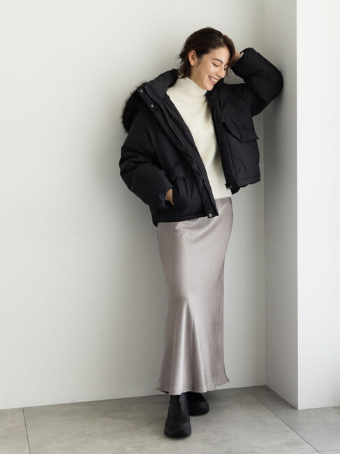 Te chichi「【宮本茉由着用】フードショートダウンジャケット」|その他|