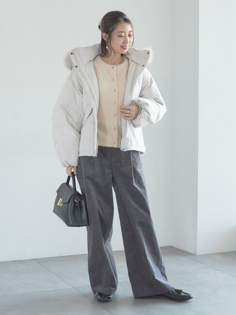 Te chichi「【宮本茉由着用】フードショートダウンジャケット」|その他|