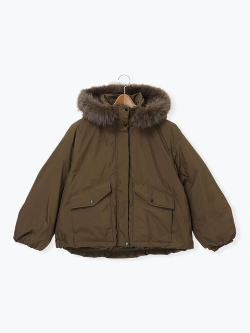 Te chichi「【宮本茉由着用】フードショートダウンジャケット」|その他|