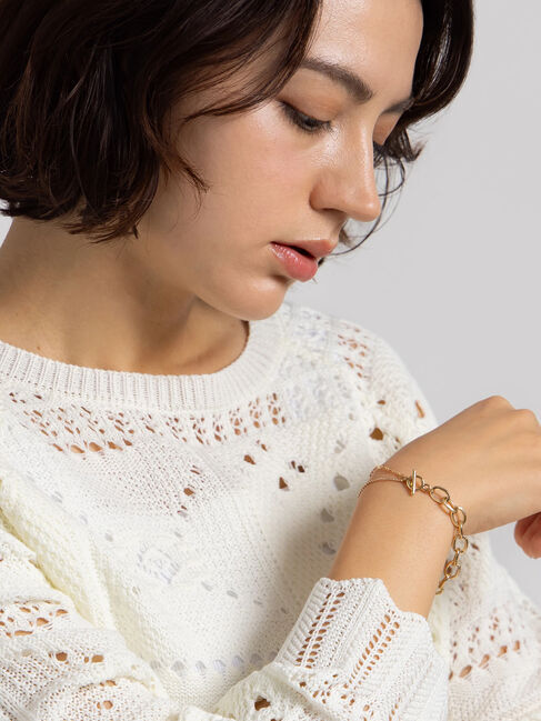 Te chichi「コンビチェーンブレスレット」|ブレスレット・バングル|