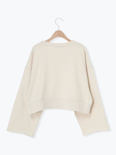 Samansa Mos2「◎ショート丈スウェット」|Tシャツ・カットソー|