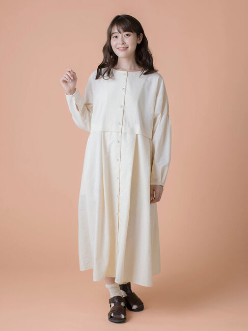 Samansa Mos2「【ゆべし&times;Samansa Mos2】切替2WAYワンピース」|ワンピース|