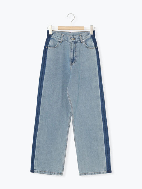 SM2「デニム配色ラインパンツ」|その他|