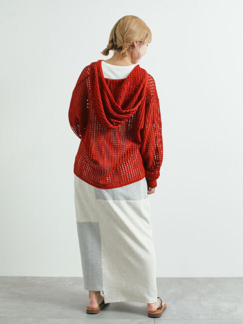 SM2「裏毛プリント配色アシメスカート」|スカート|