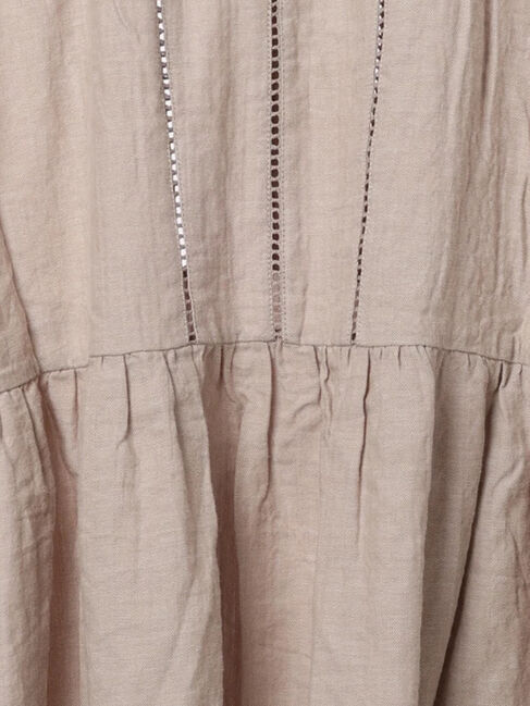 Samansa Mos2「はしごレースふんわりチュニック」|シャツ・ブラウス|