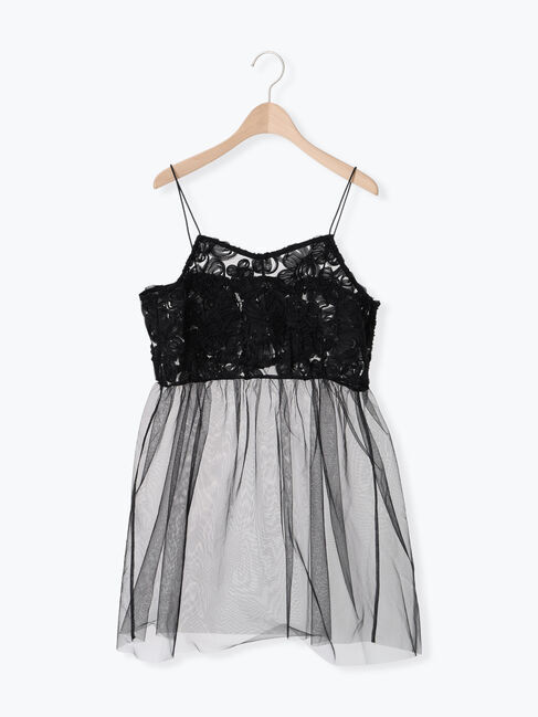 SM2「フラワーシフォンテープチュールキャミソール」|シャツ・ブラウス|