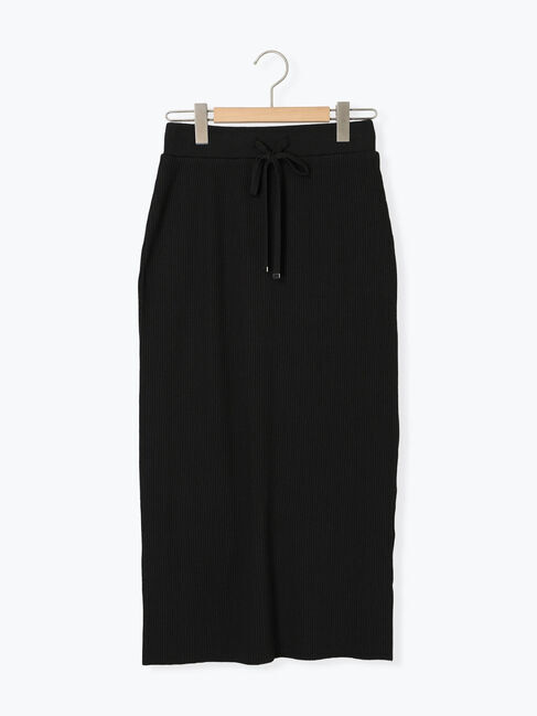 SM2「セルフカットリブスカート」|スカート|ブラック