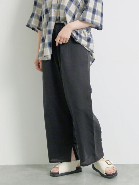 SM2「[接触冷感]裾スリットテーパードパンツ」|その他|