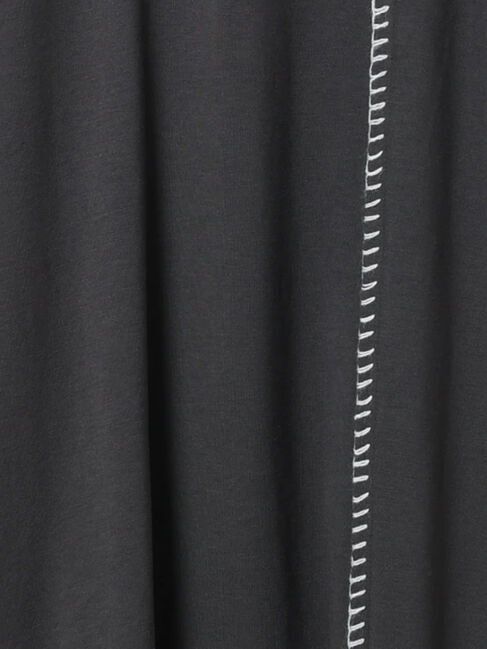 Samansa Mos2 blue「◎【接触冷感】切替ステッチチュニック」|Tシャツ・カットソー|