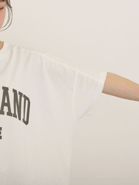 Samansa Mos2「ロゴアソートプリントゆるTシャツ」|Tシャツ・カットソー|