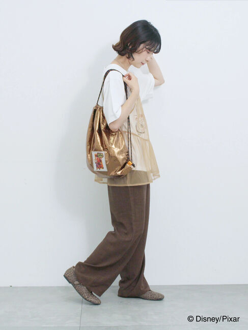 Samansa Mos2 blue「トイ・ストーリー/箔加工ナップザック」|その他|