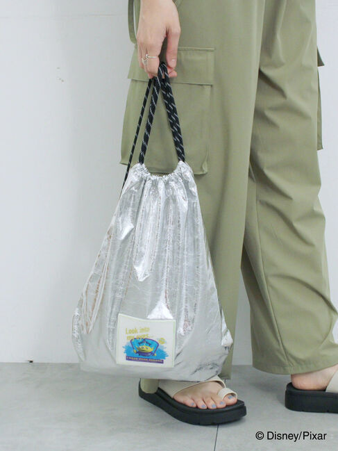 Samansa Mos2 blue「トイ・ストーリー/箔加工ナップザック」|その他|