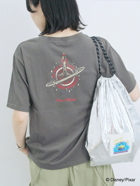 Samansa Mos2 blue「トイ・ストーリー/箔加工ナップザック」|その他|